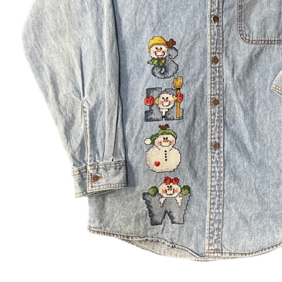 Vintage Levi's and Strauss Denim Button Down - Picture 2 of 11